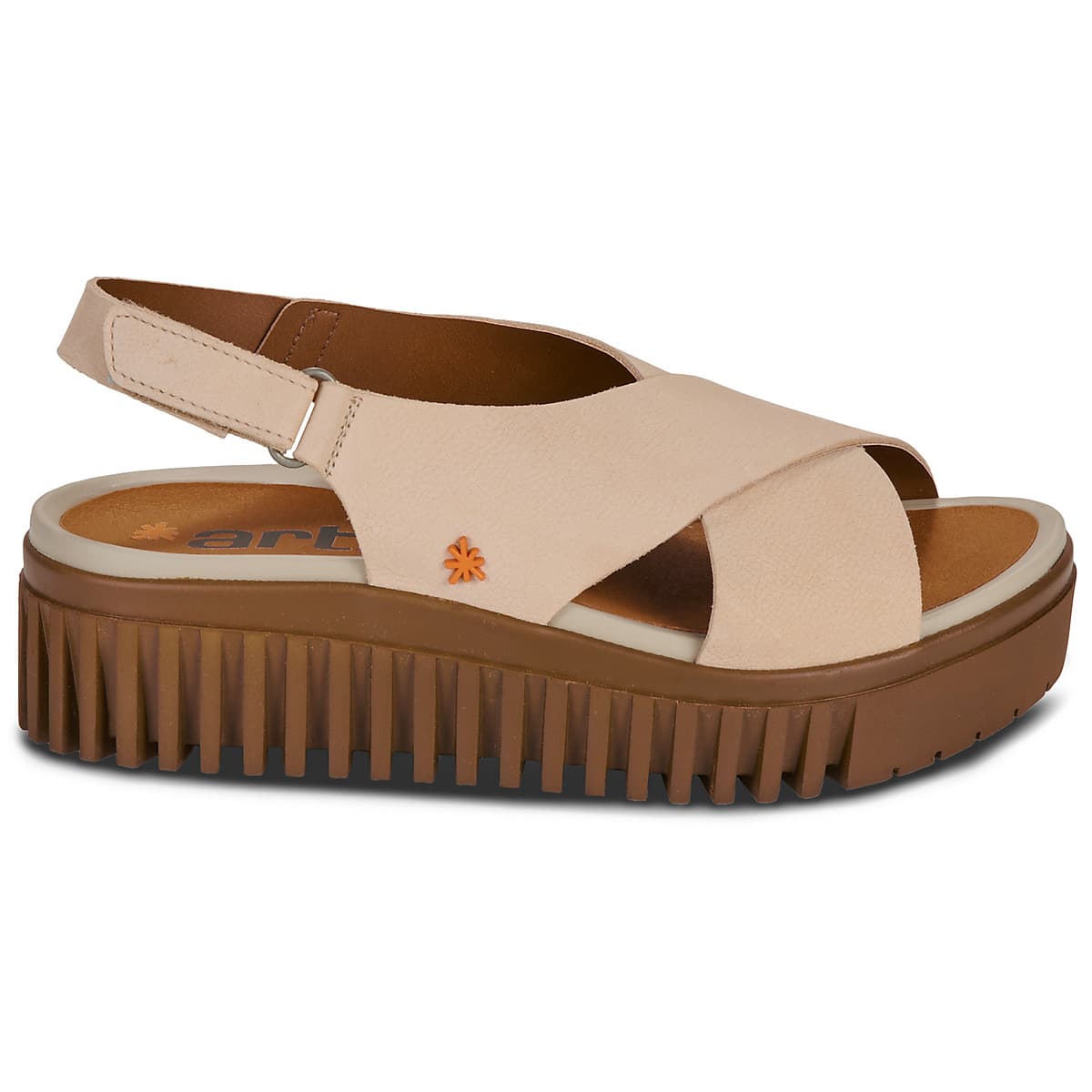 Women's Platforms Art Beige
