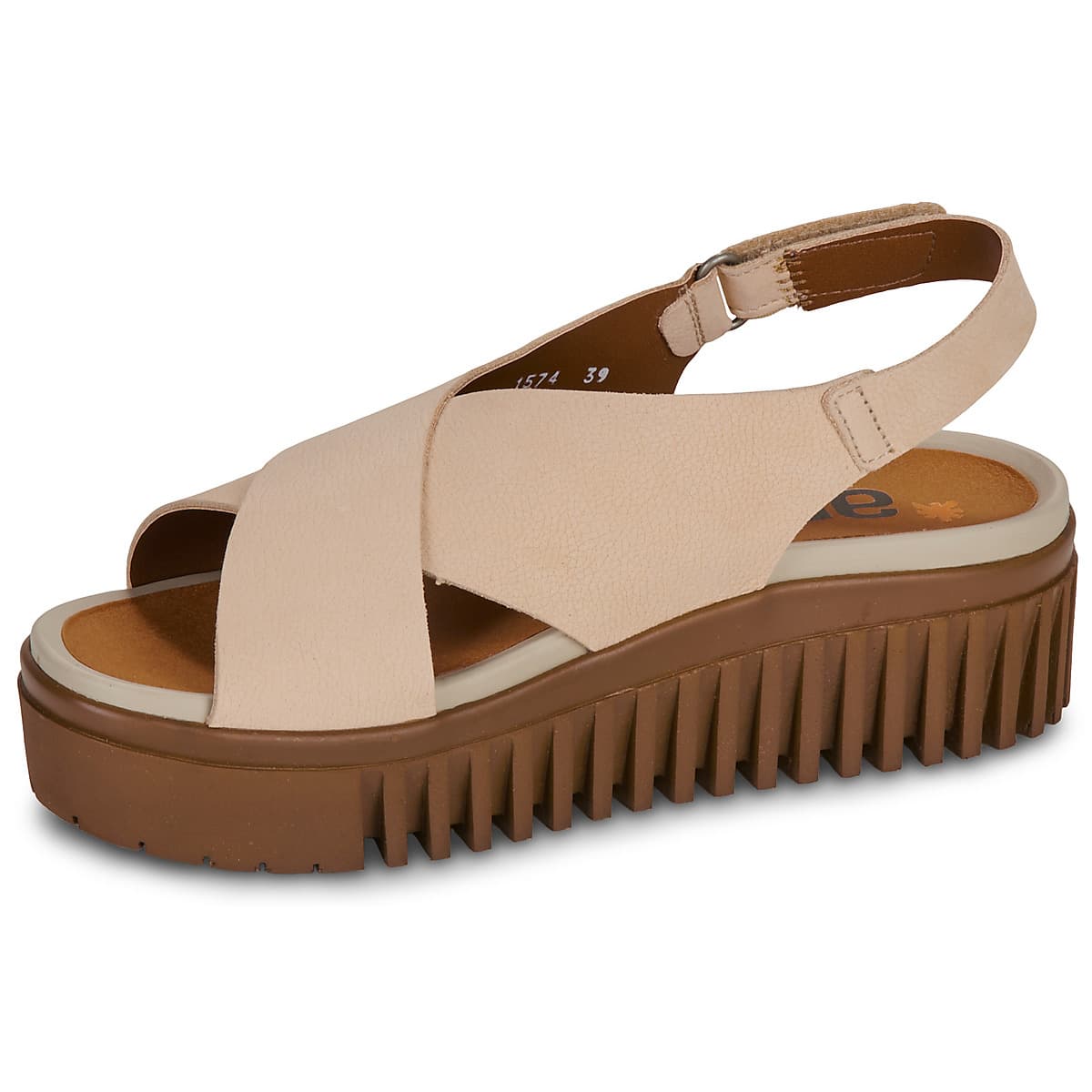 Women's Platforms Art Beige