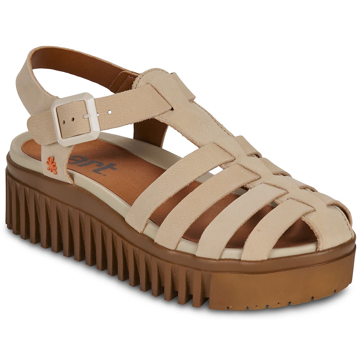 Women's Platforms Art Beige