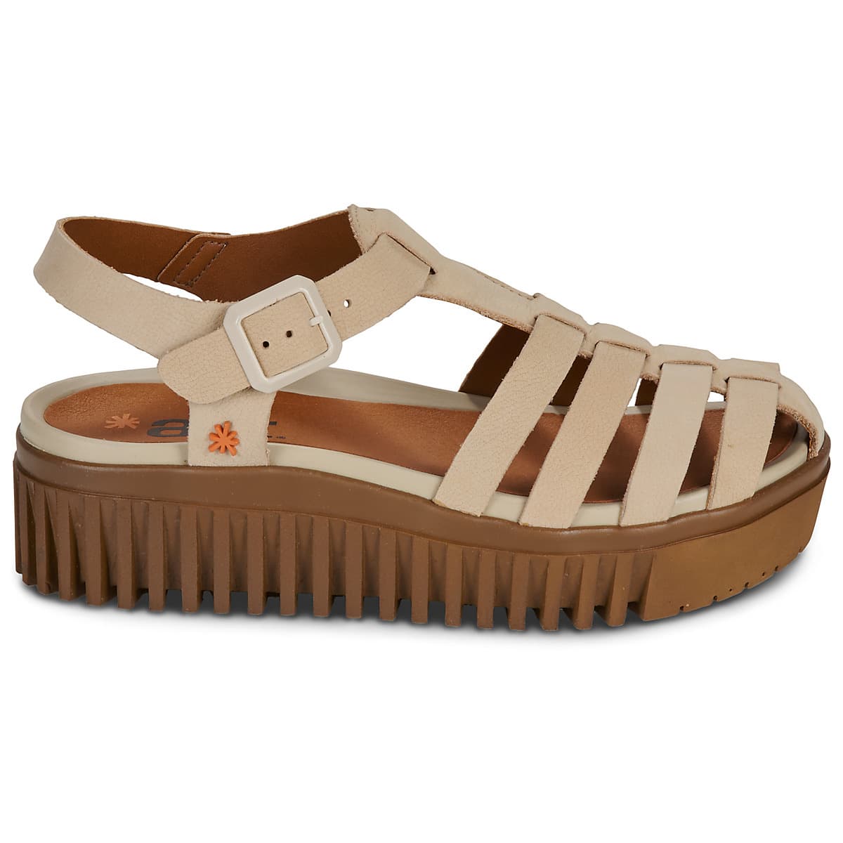 Women's Platforms Art Beige