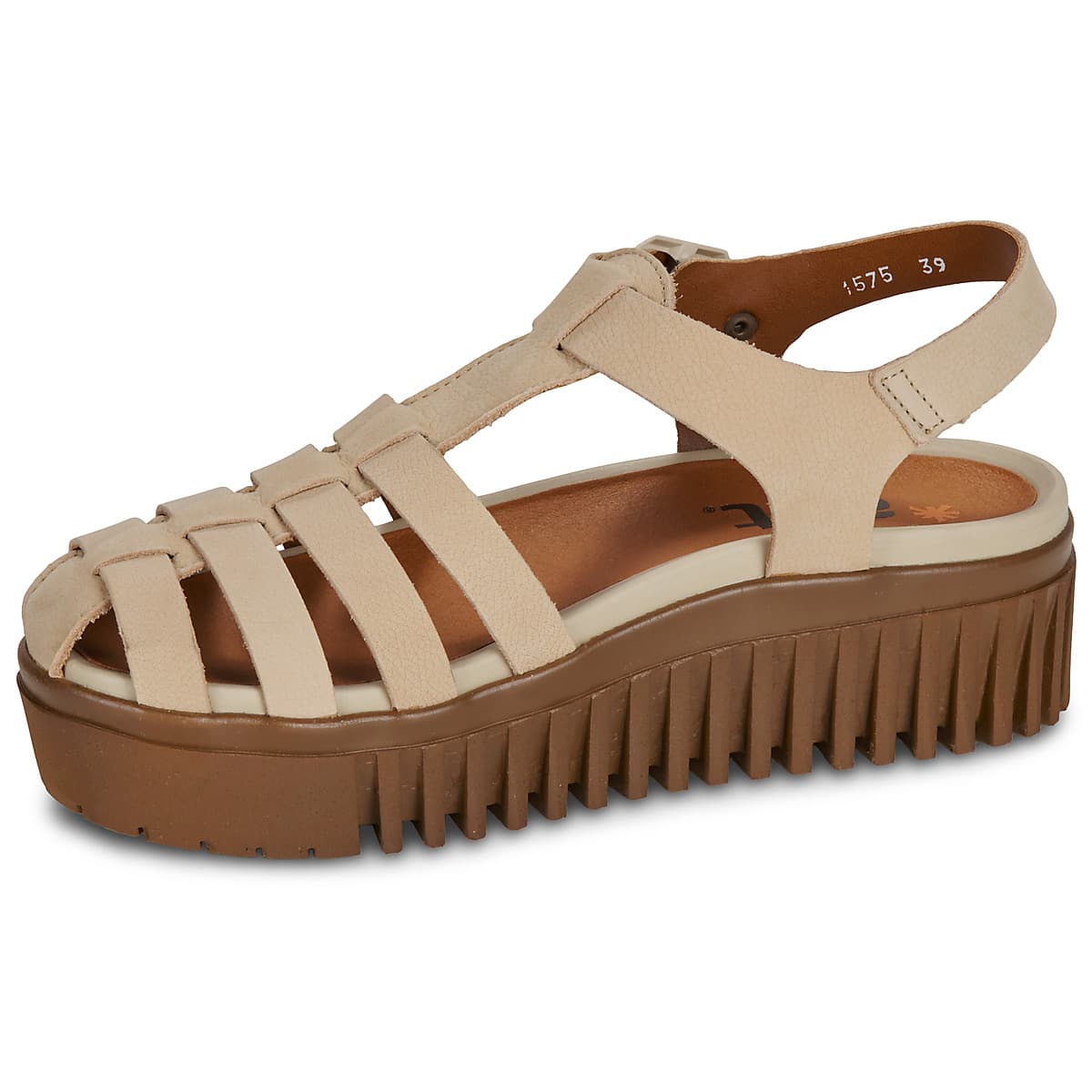 Women's Platforms Art Beige