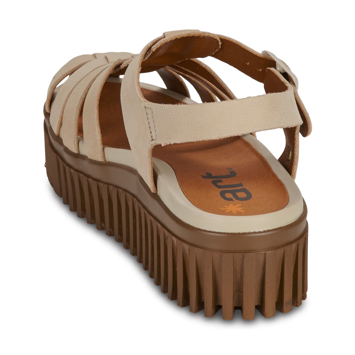 Women's Platforms Art Beige