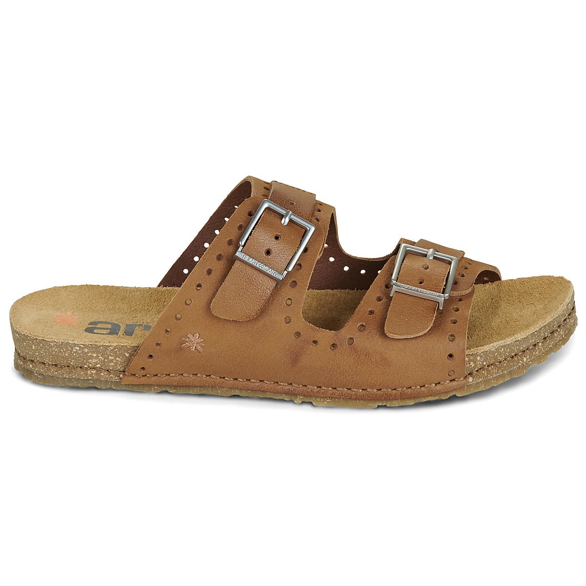 Women's Mules Art Brown