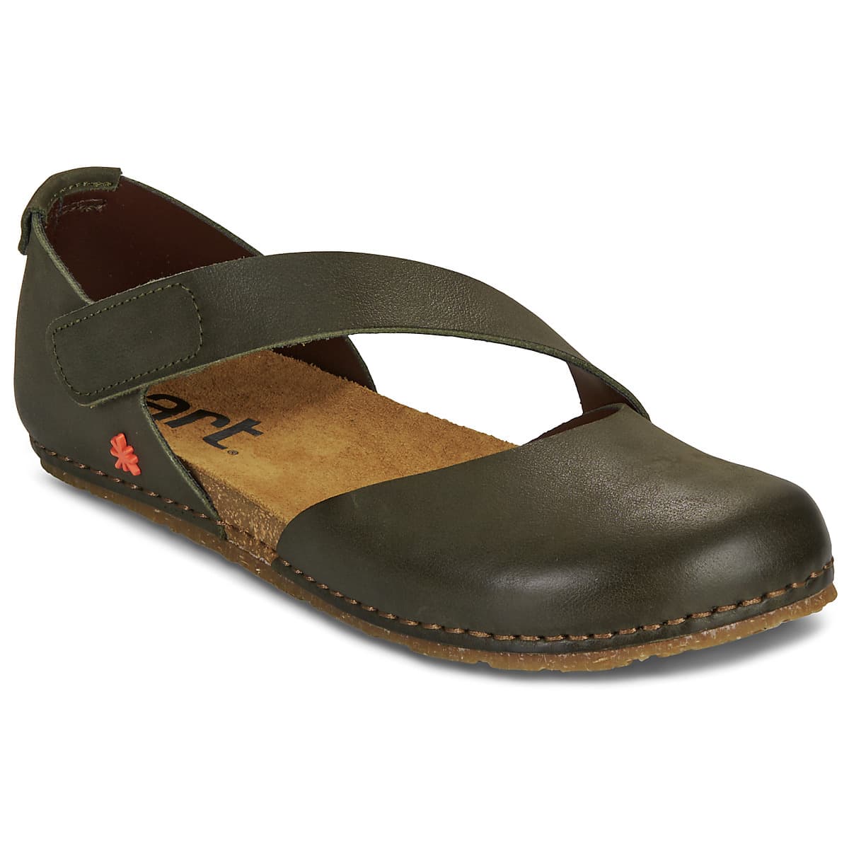 Women's Ballet Flats Art Black