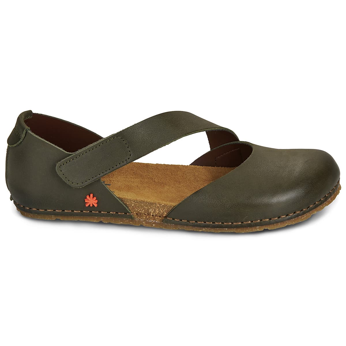 Women's Ballet Flats Art Khaki