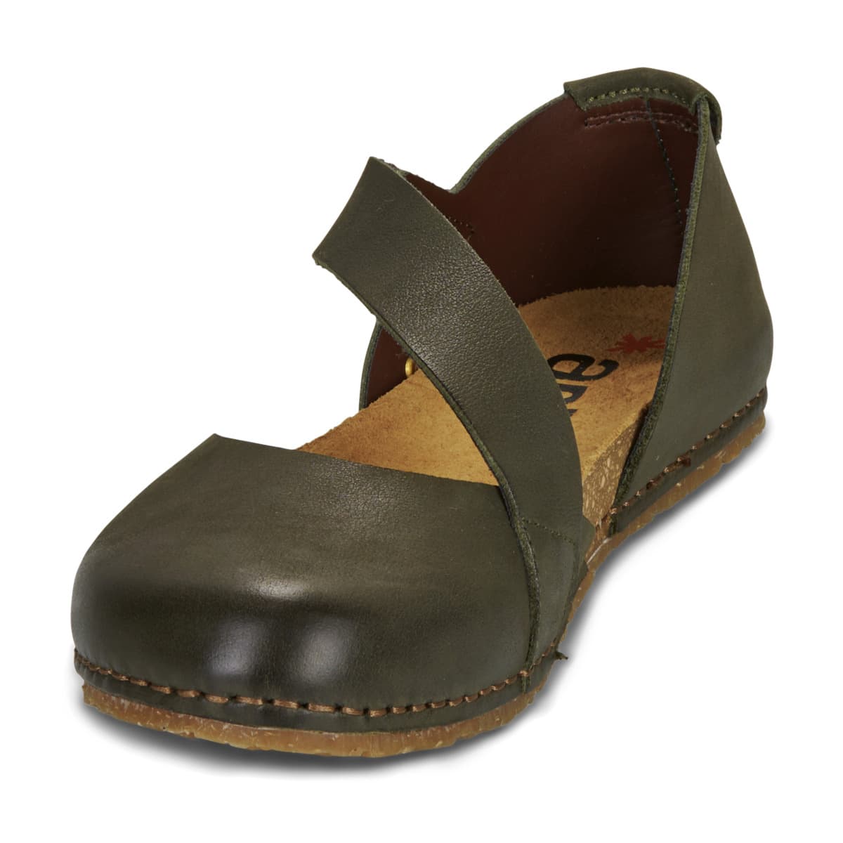 Women's Ballet Flats Art Khaki