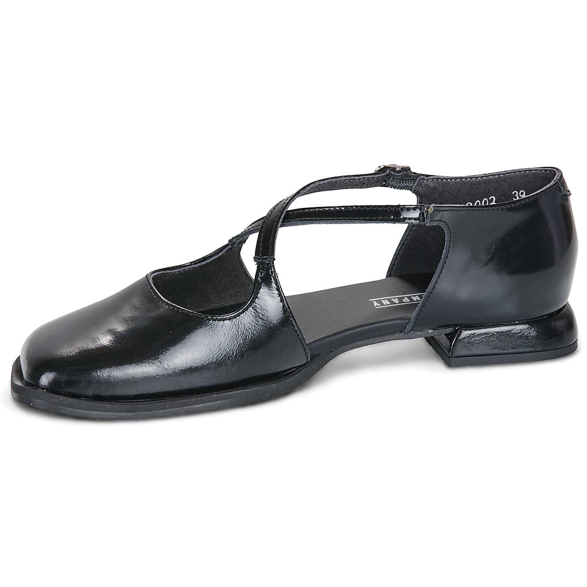 Women's Ballet Flats Art Black