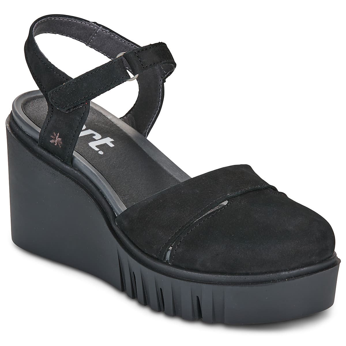 Women's Platforms Art Black