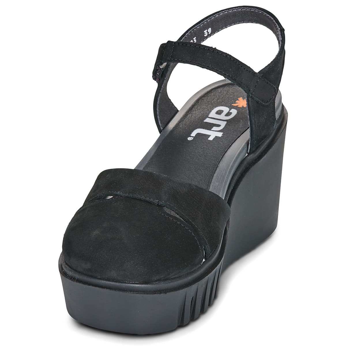 Women's Platforms Art Black