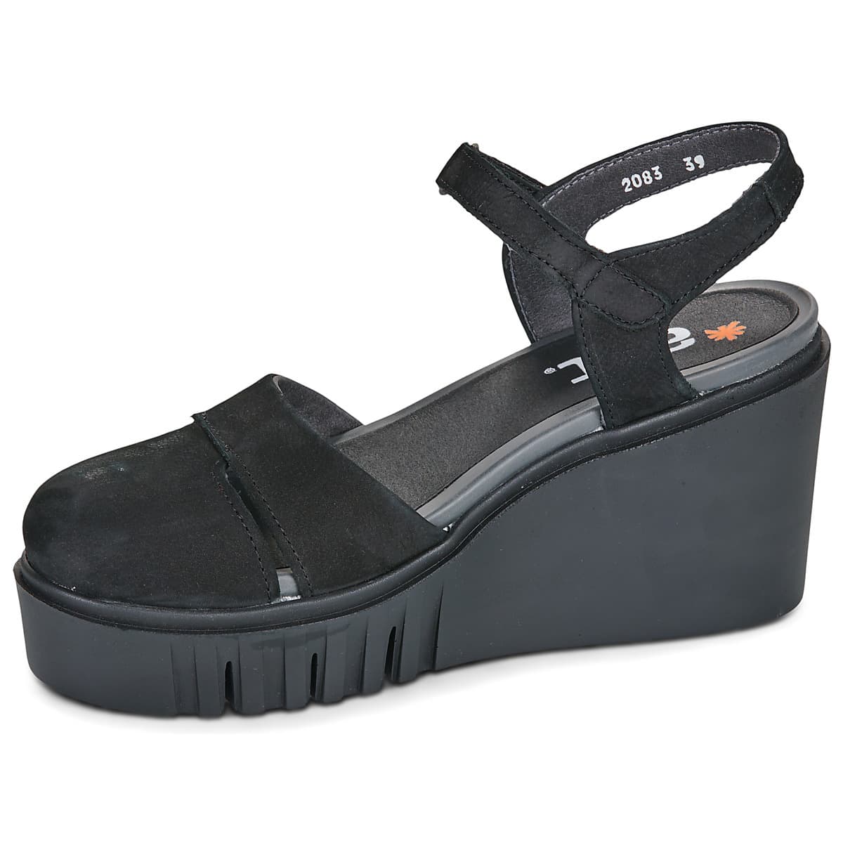 Women's Platforms Art Black