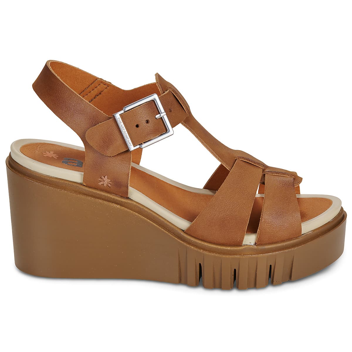 Women's Platforms Art Brown
