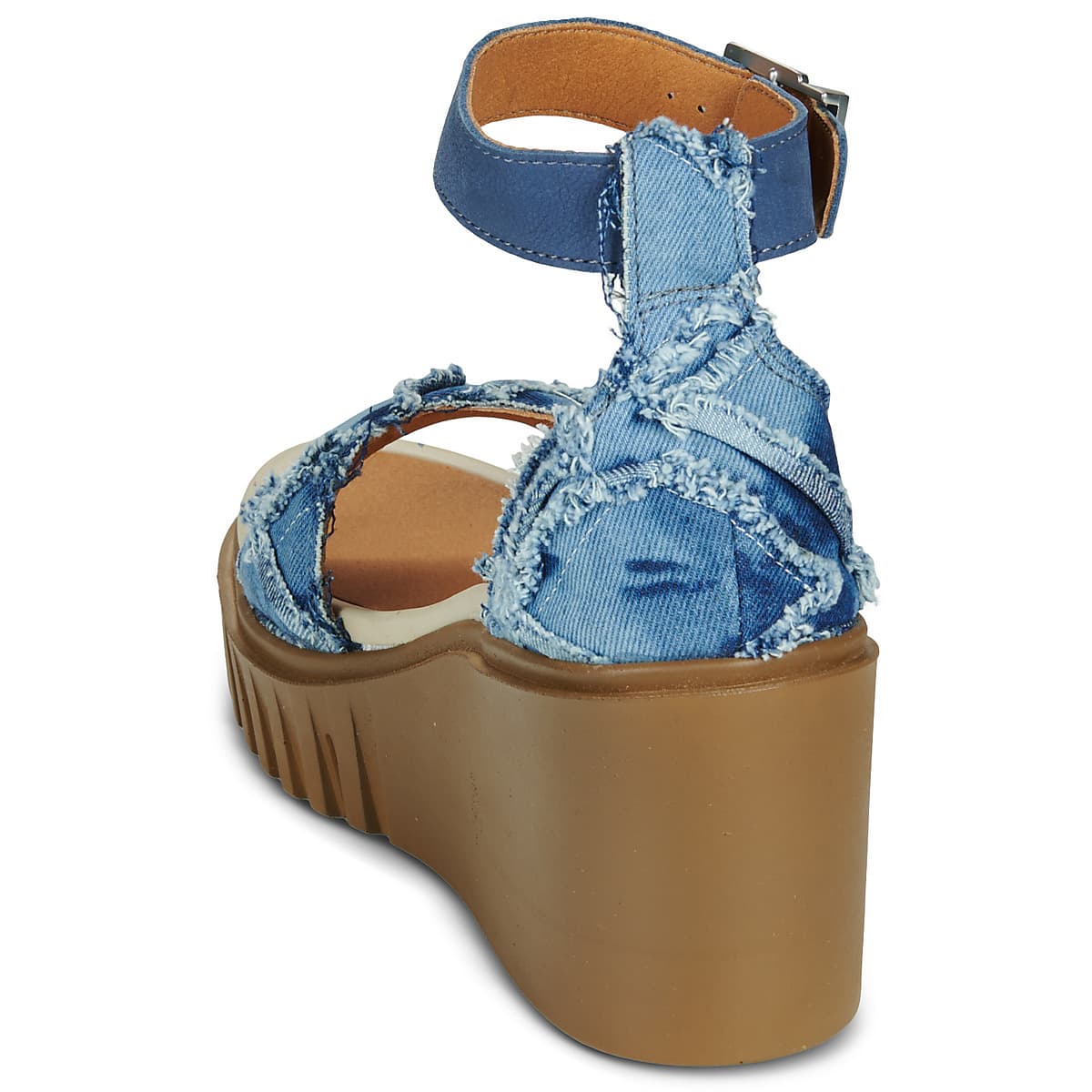 Women's Platforms Art Blue