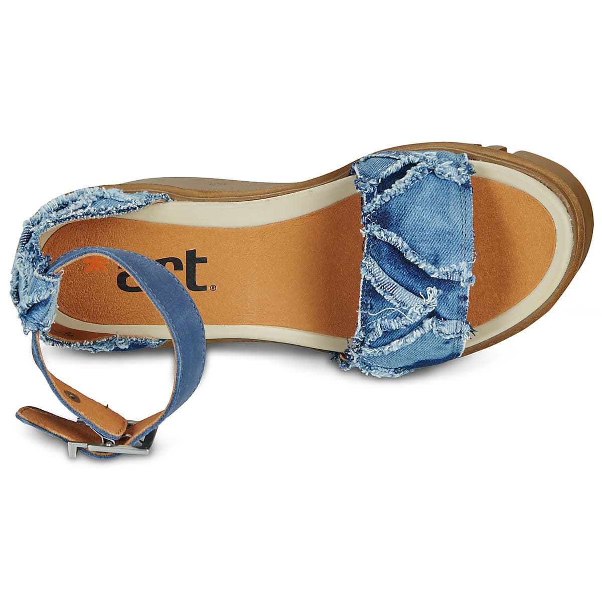 Women's Platforms Art Blue