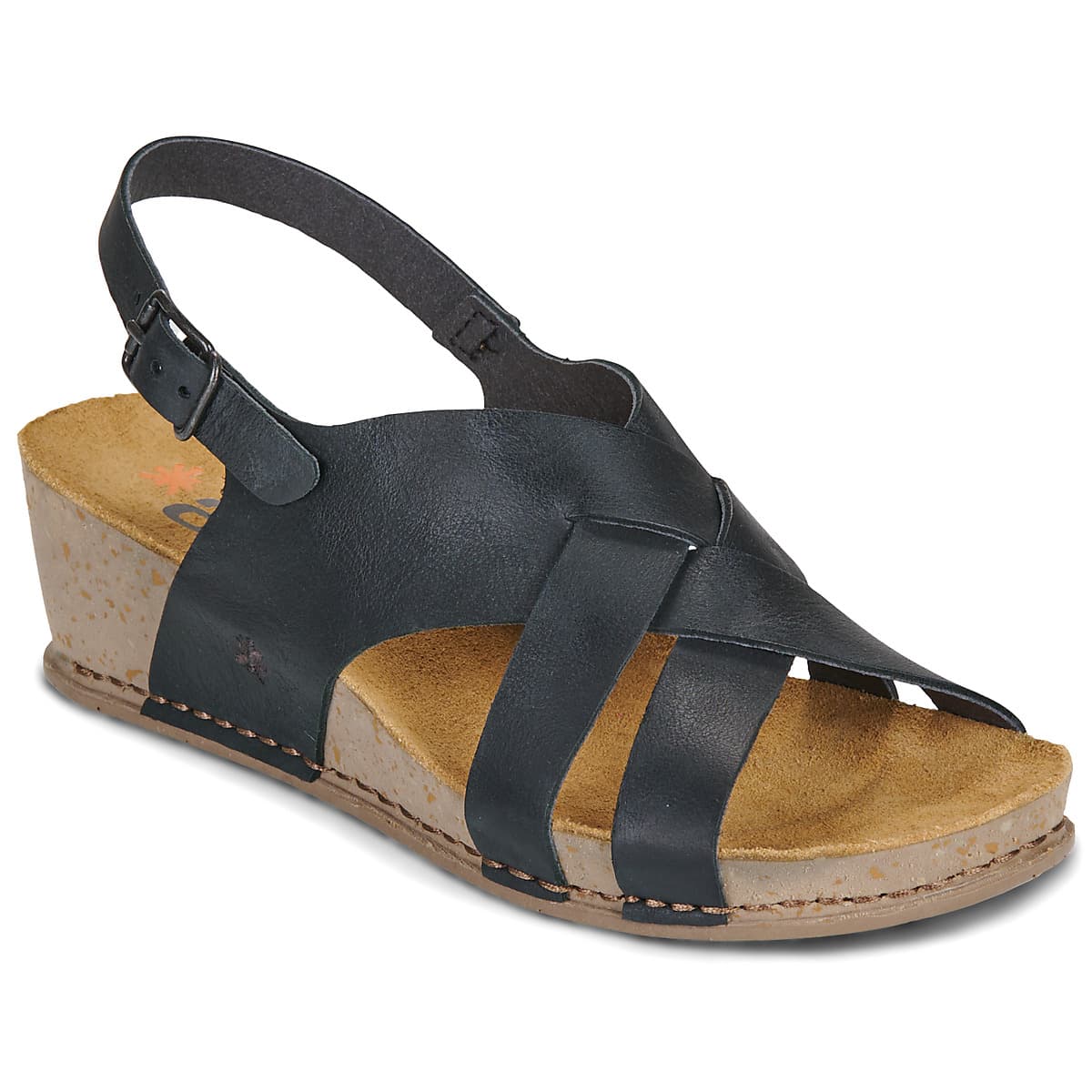 Women's Platforms Art Black