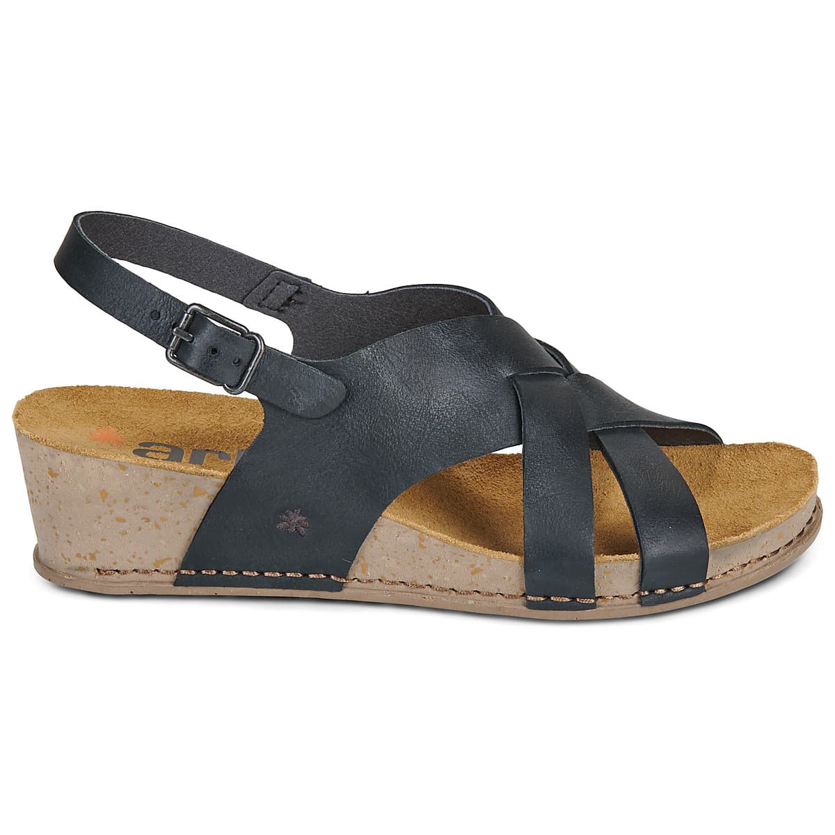 Women's Platforms Art Black