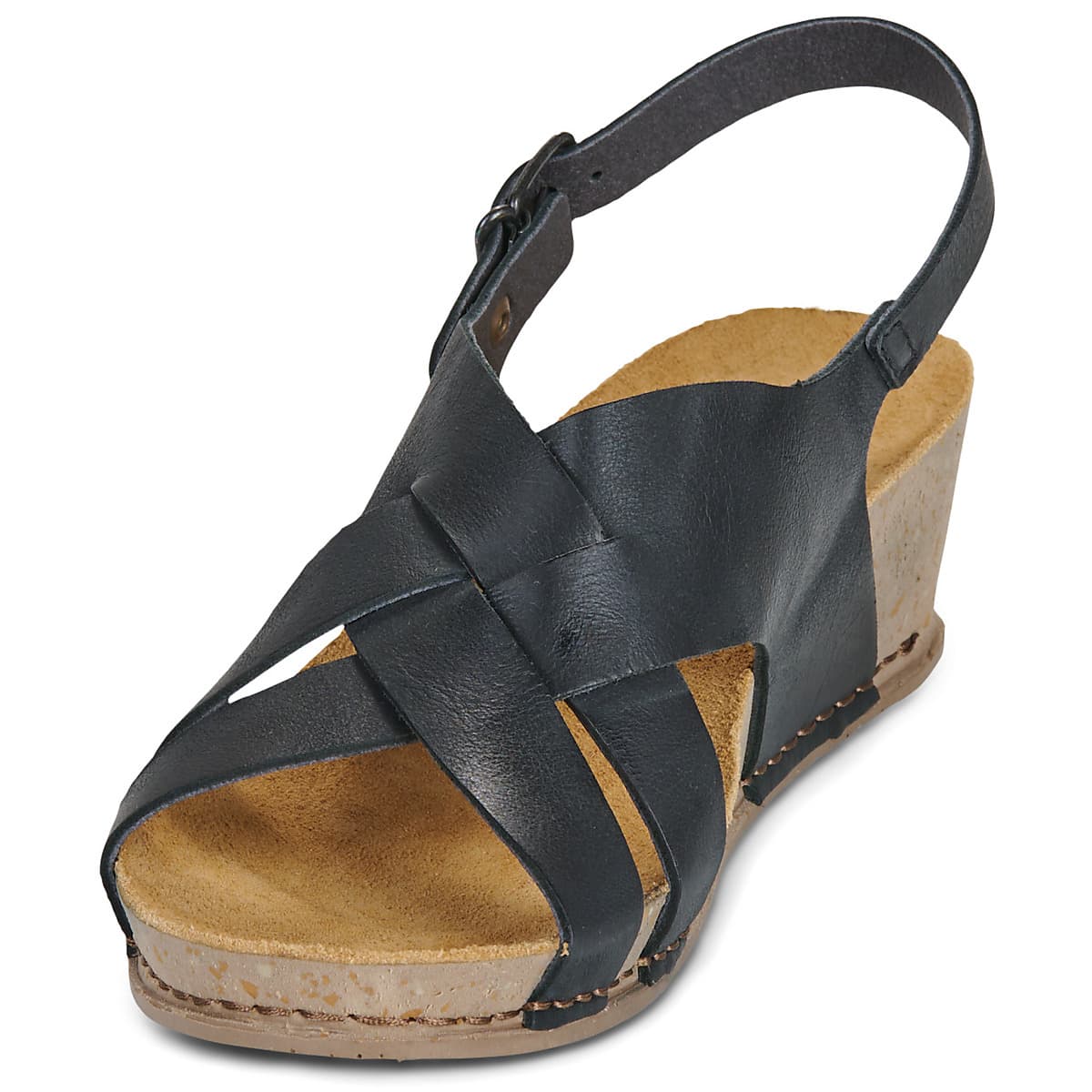 Women's Platforms Art Black