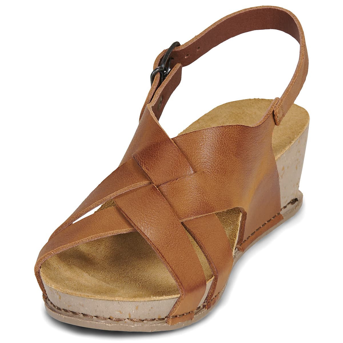 Women's Platforms Art Brown