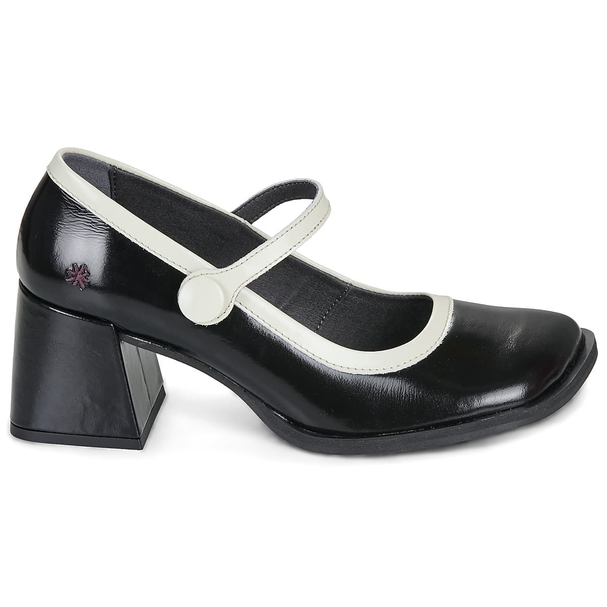 Women's Ballet Flats Art Black