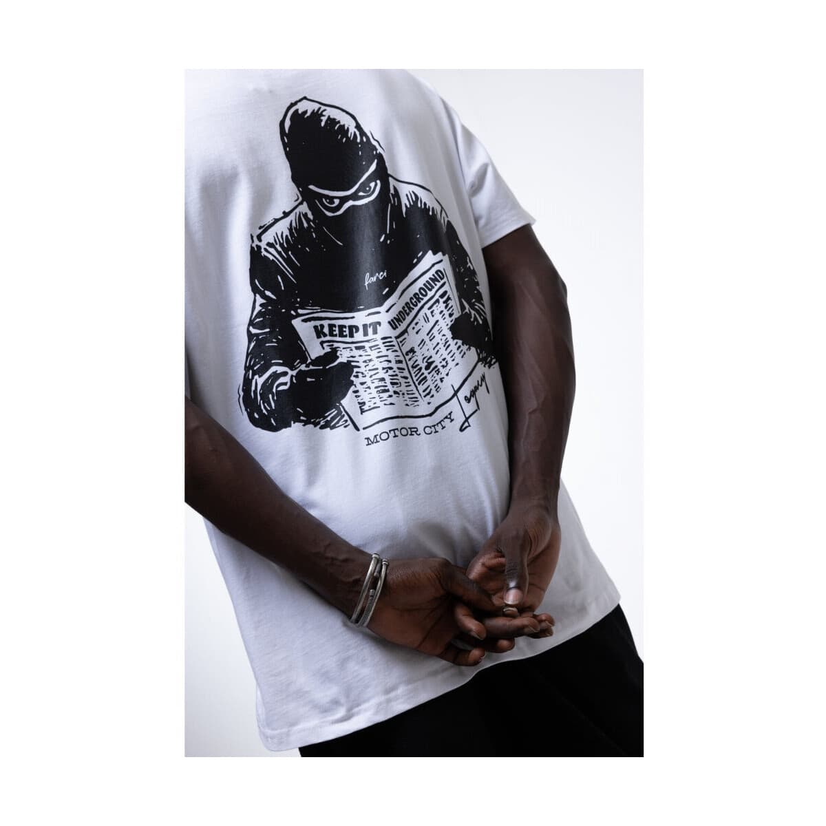 Men's T-Shirts Farci White
