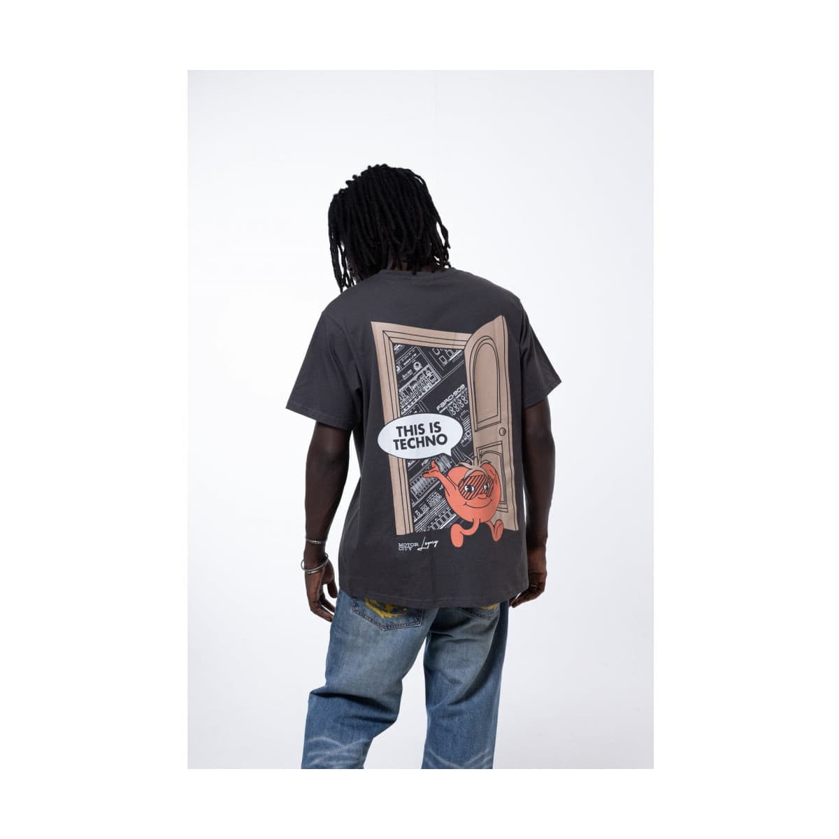 Men's T-Shirts Farci Gray