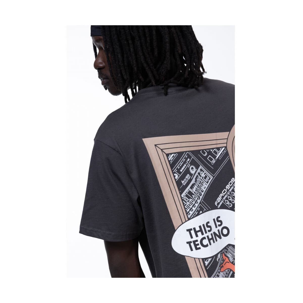 Men's T-Shirts Farci Gray