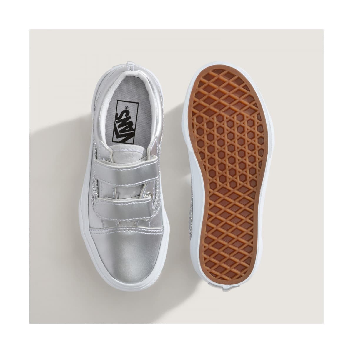 Girls' Sneakers Vans Silver