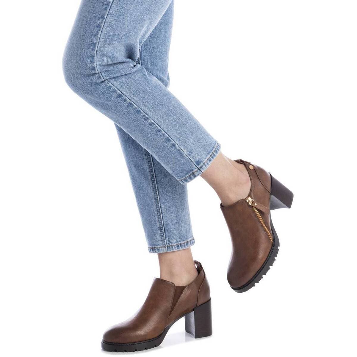 Women's Ankle Boots Xti Brown