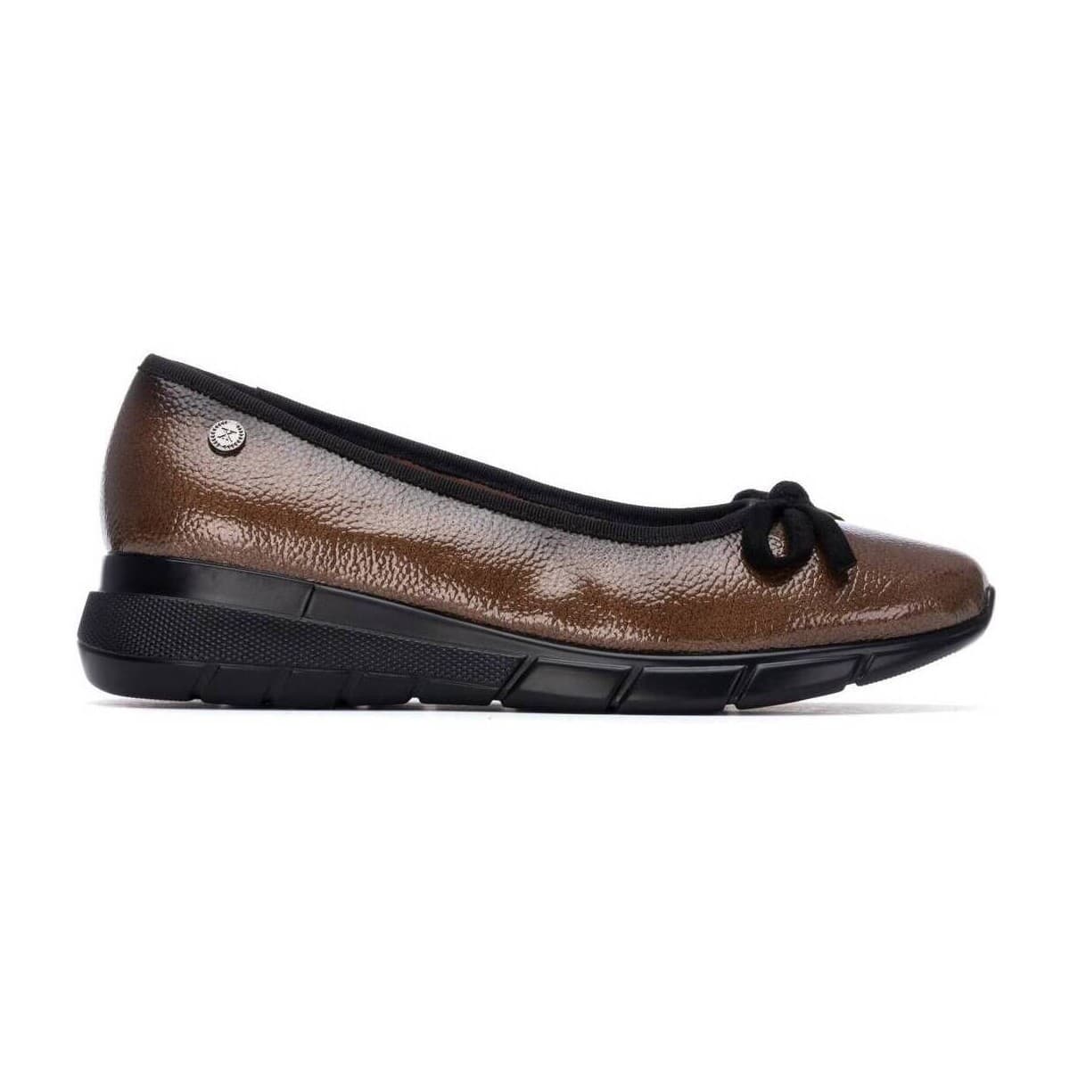 Women's Ballet Flats Xti Brown