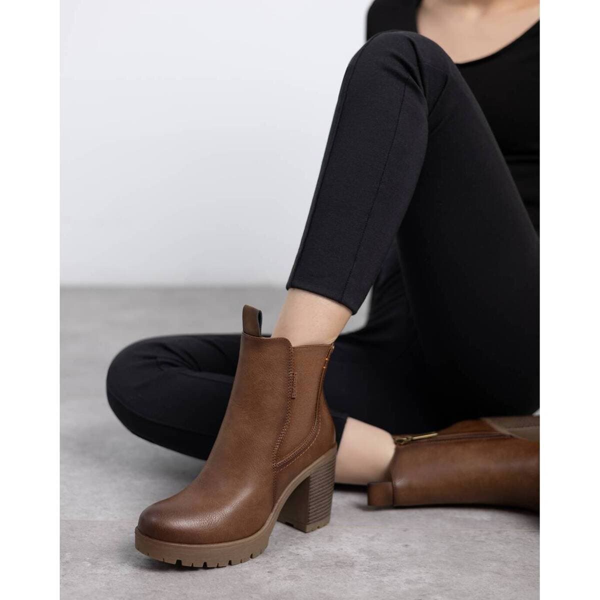Women's Ankle Boots Refresh Brown