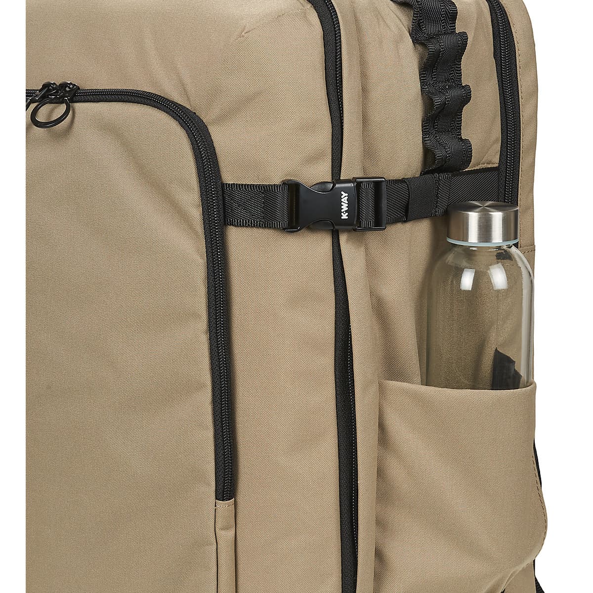 Women's Backpacks K-Way Beige