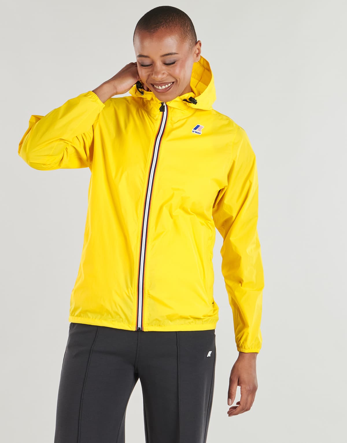 Women's Windbreakers K-Way Yellow