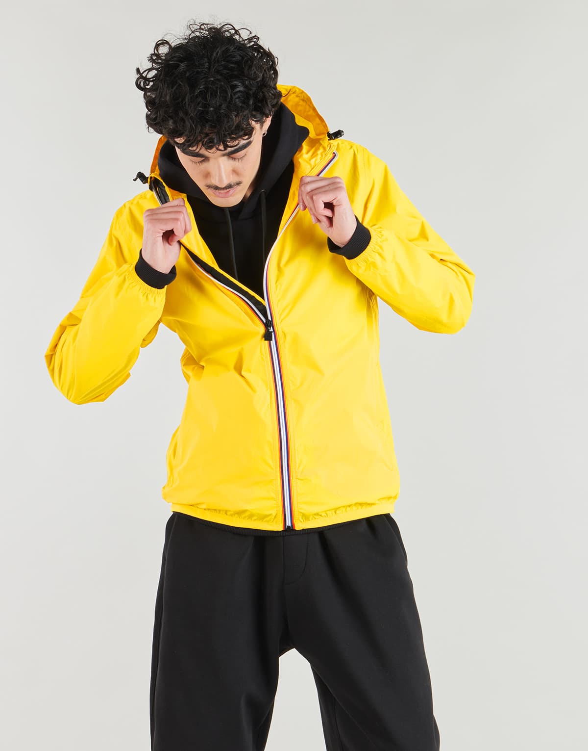Women's Windbreakers K-Way Yellow