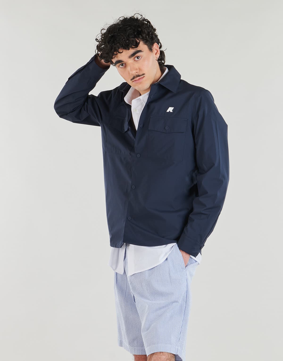 Men's T-Shirts K-Way Blue