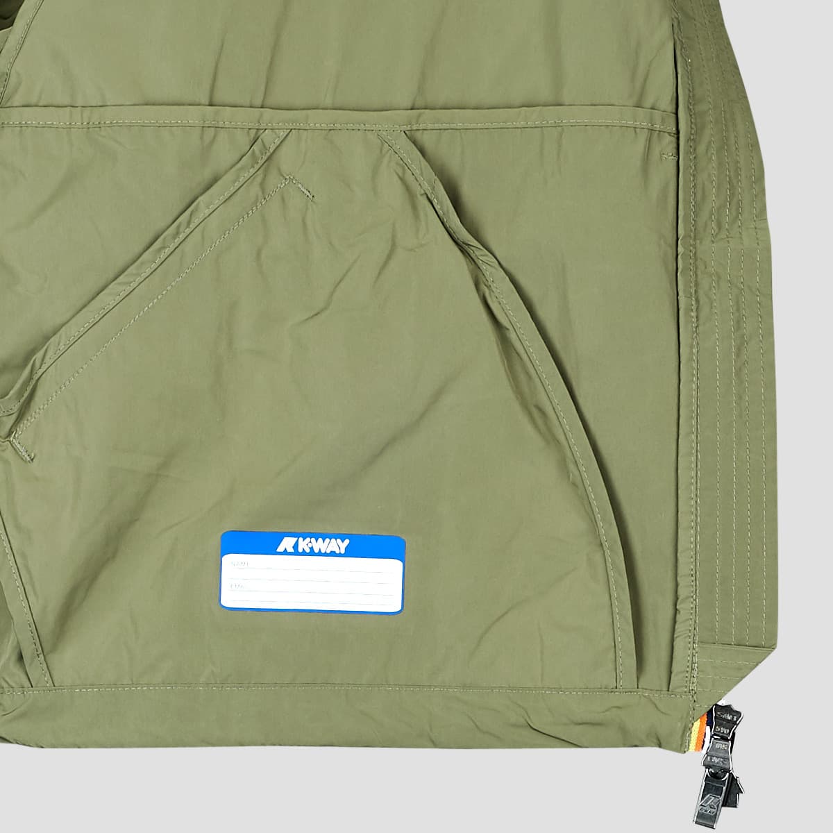 Women's Windbreakers K-Way Khaki