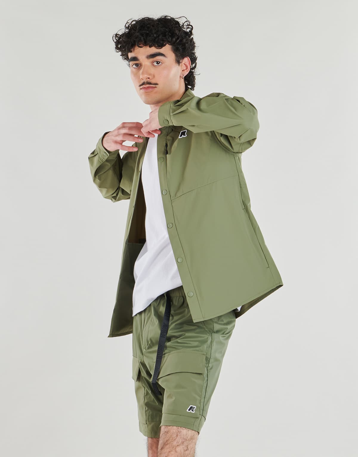 Men's T-Shirts K-Way Khaki