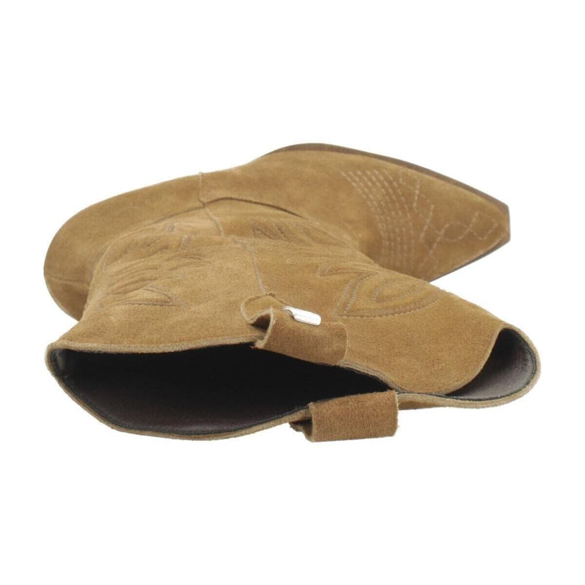 Women's Boots Yellow Brown