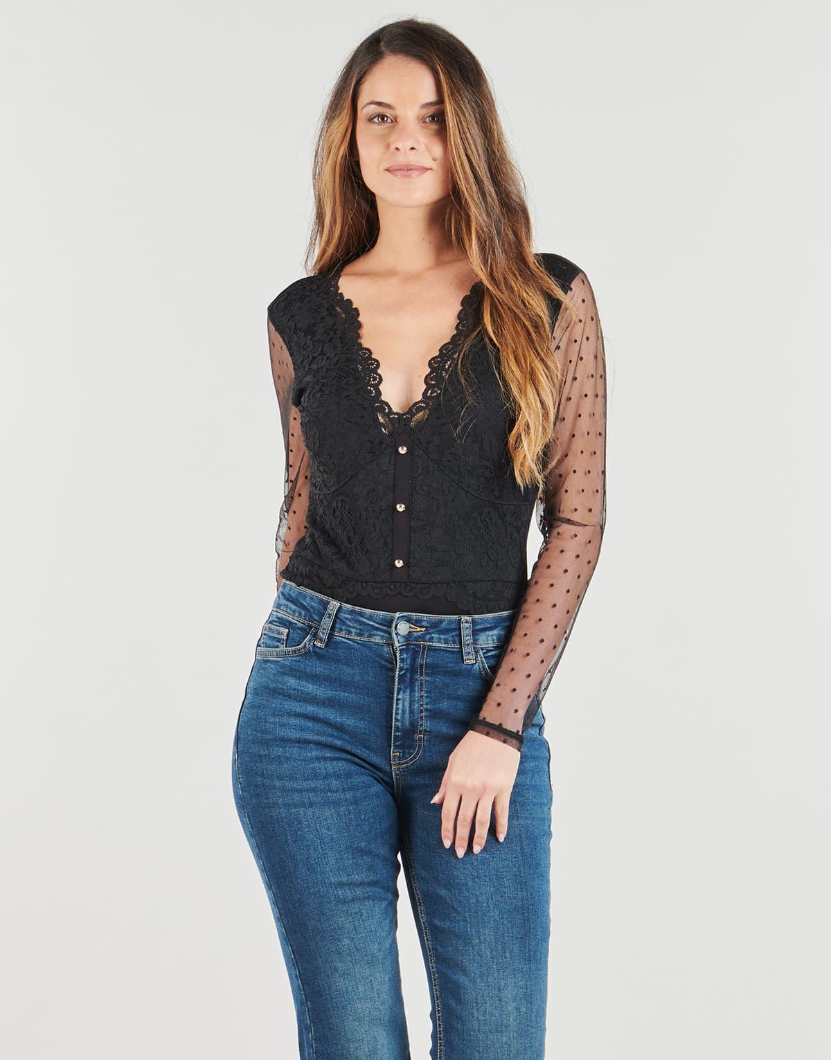 Women's Bodysuits Morgan Black