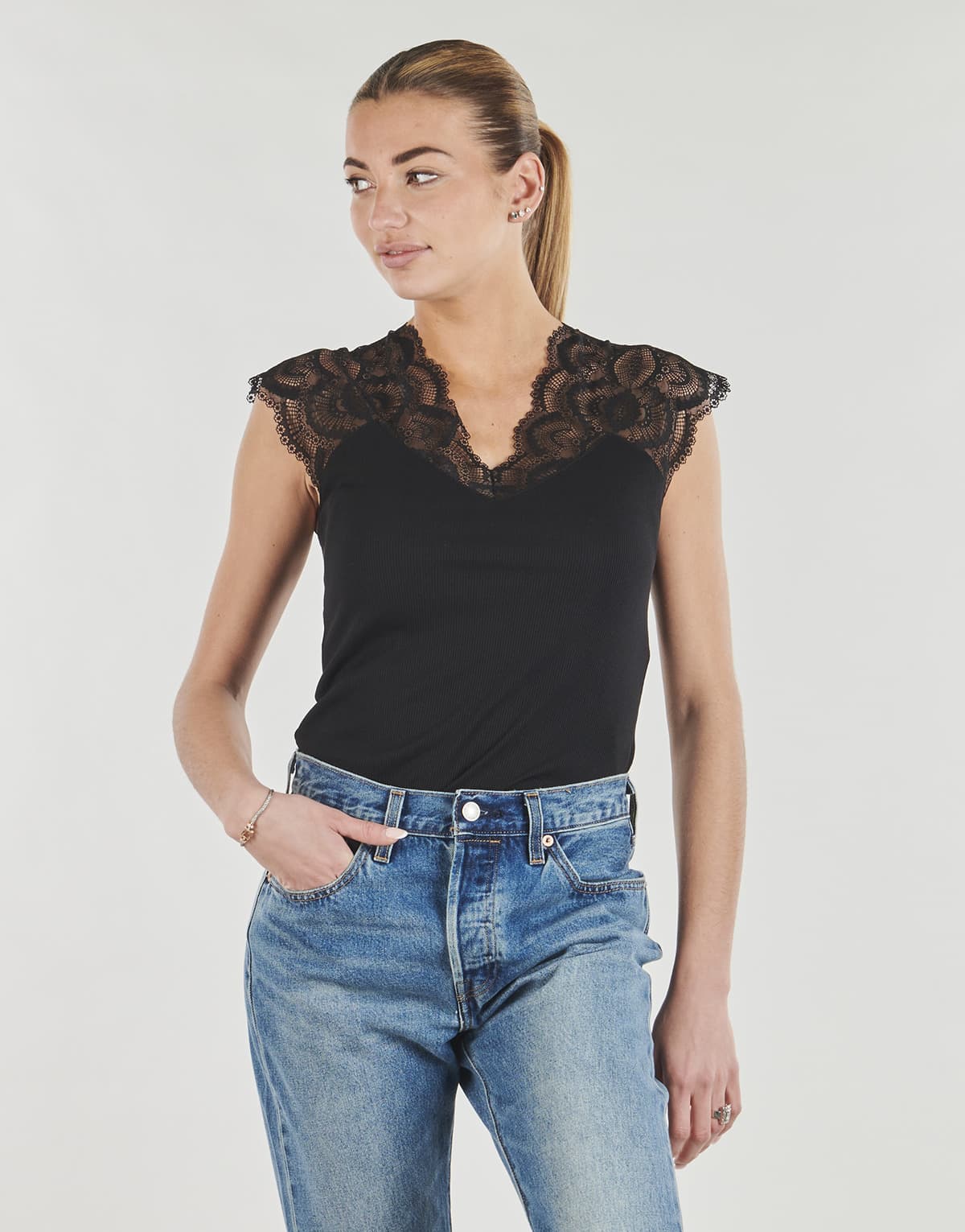 Women's T-Shirts Morgan Black