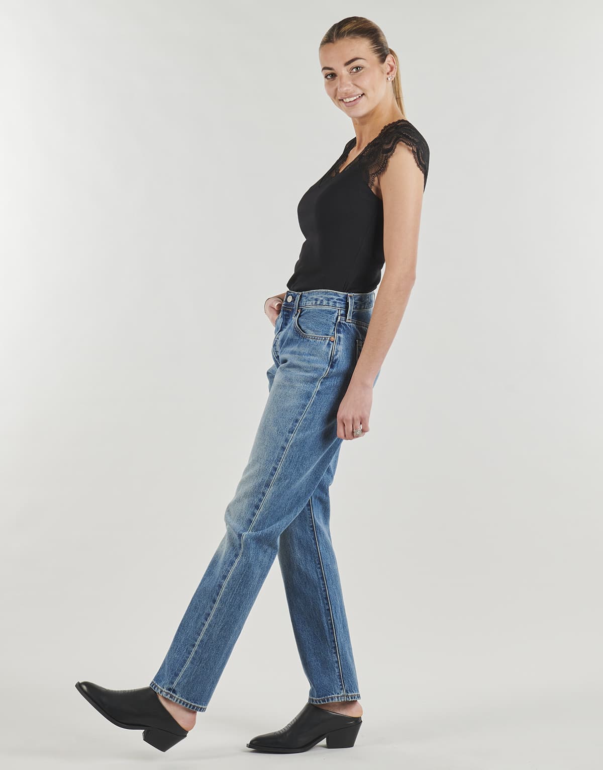 Women's T-Shirts Morgan Black