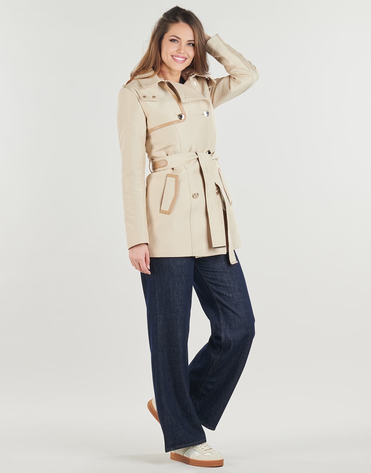 Women's Coats Morgan Beige