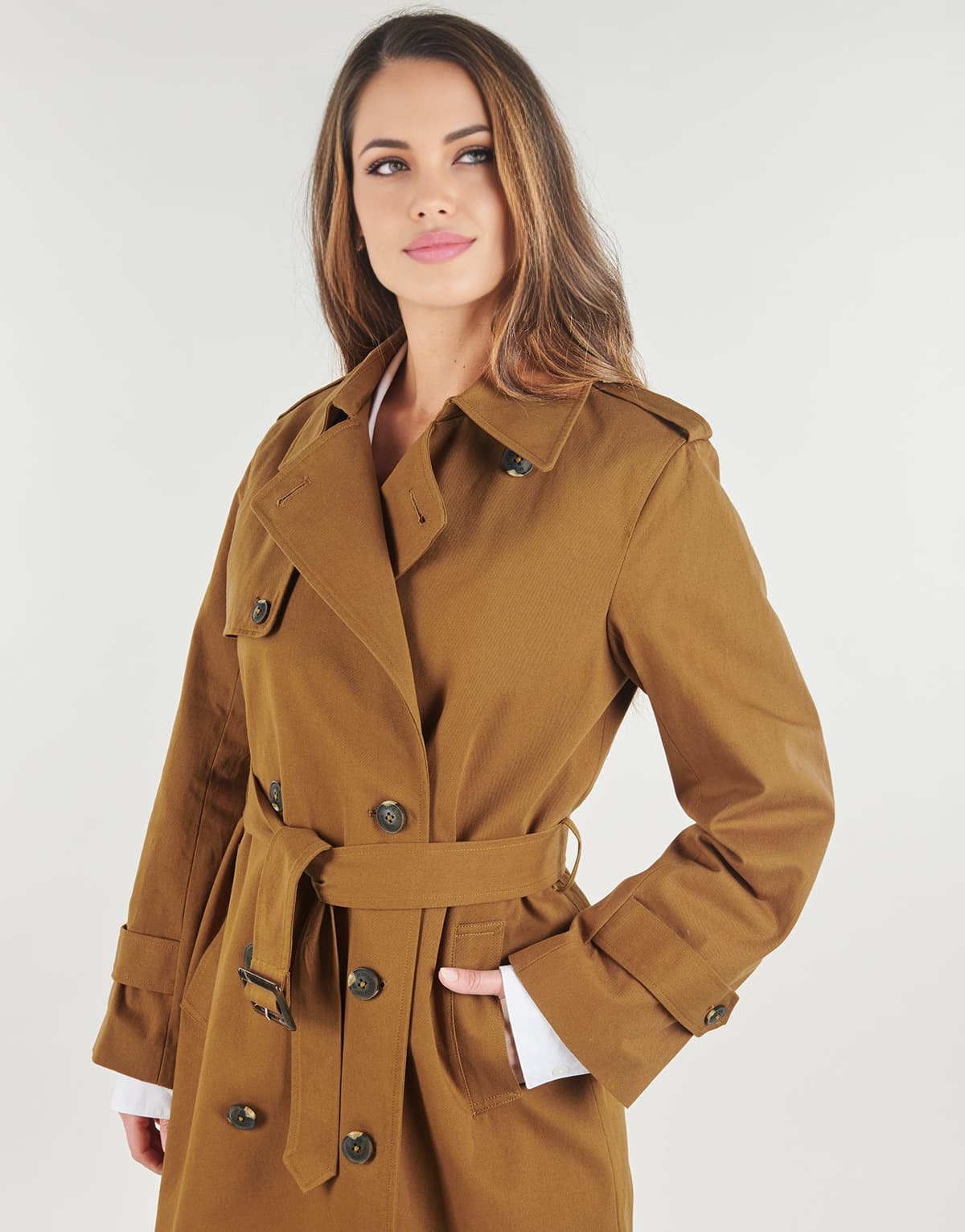 Women's Coats Morgan Brown