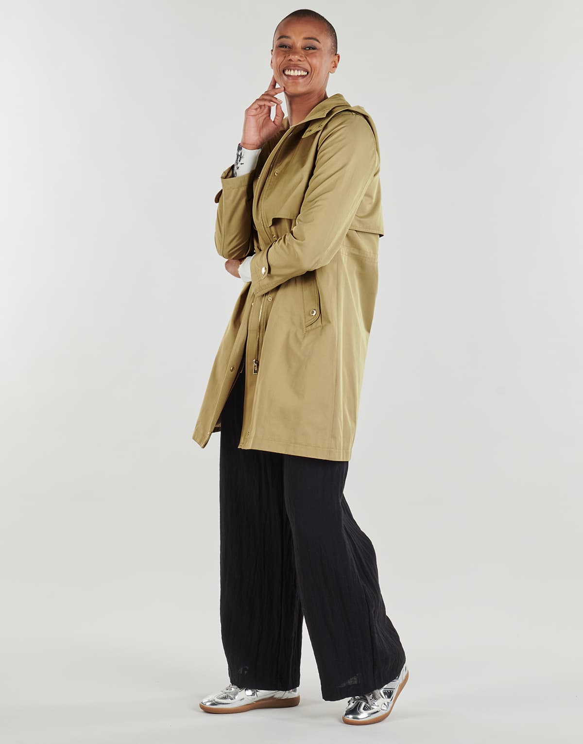 Women's Coats Morgan Beige