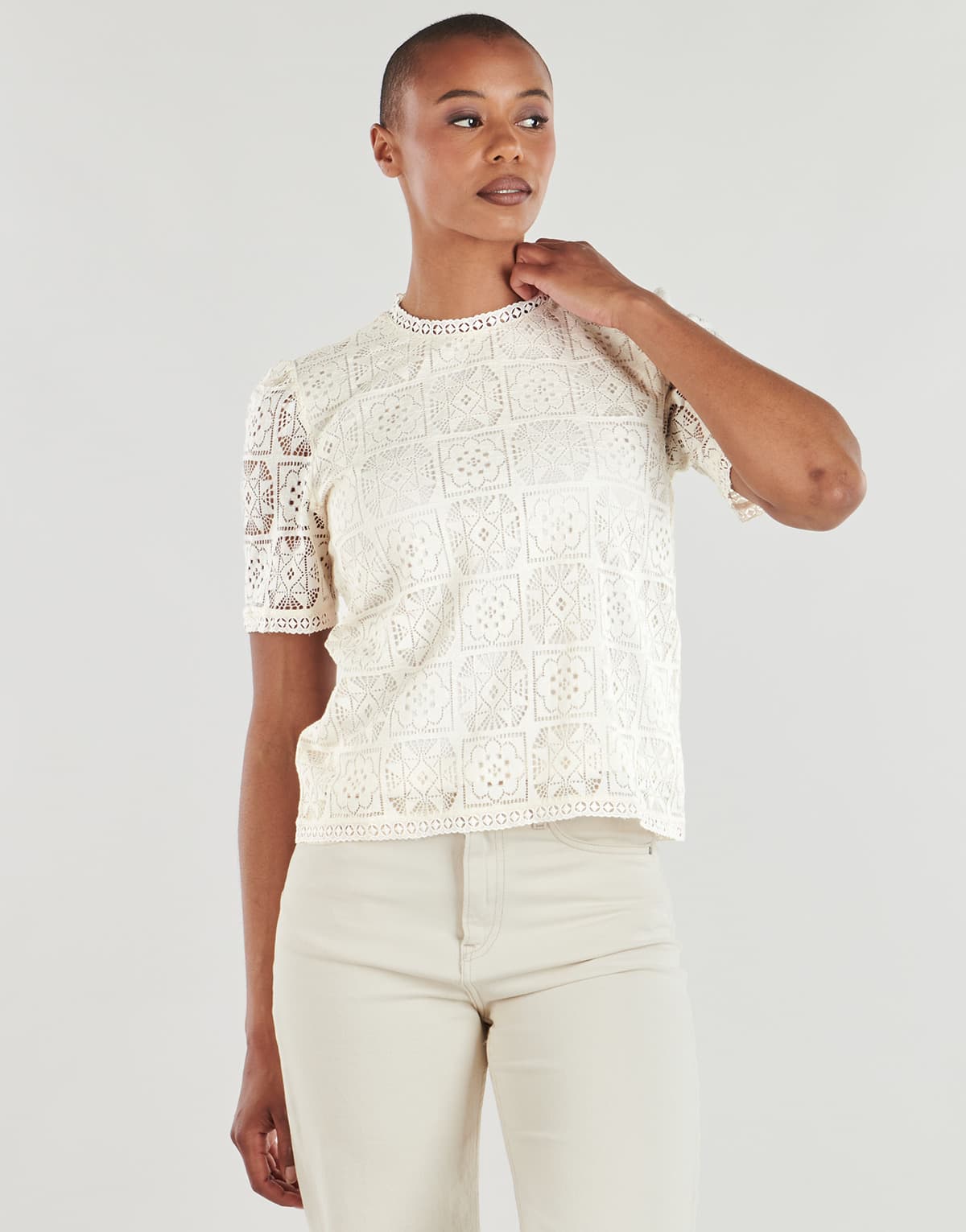 Women's T-Shirts Morgan Beige