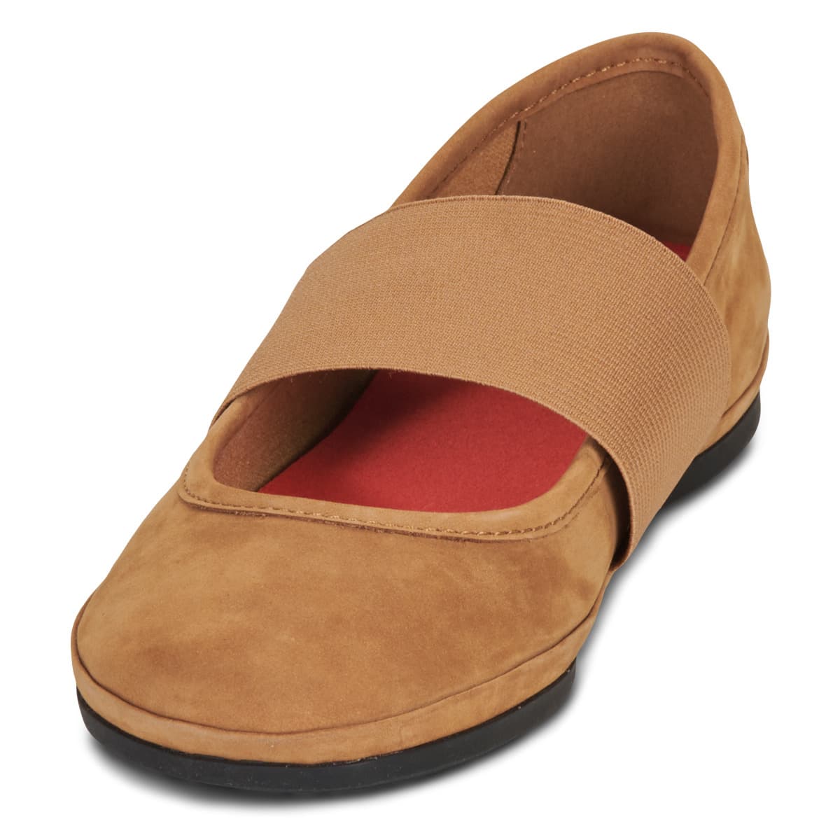 Women's Ballet Flats Camper Brown