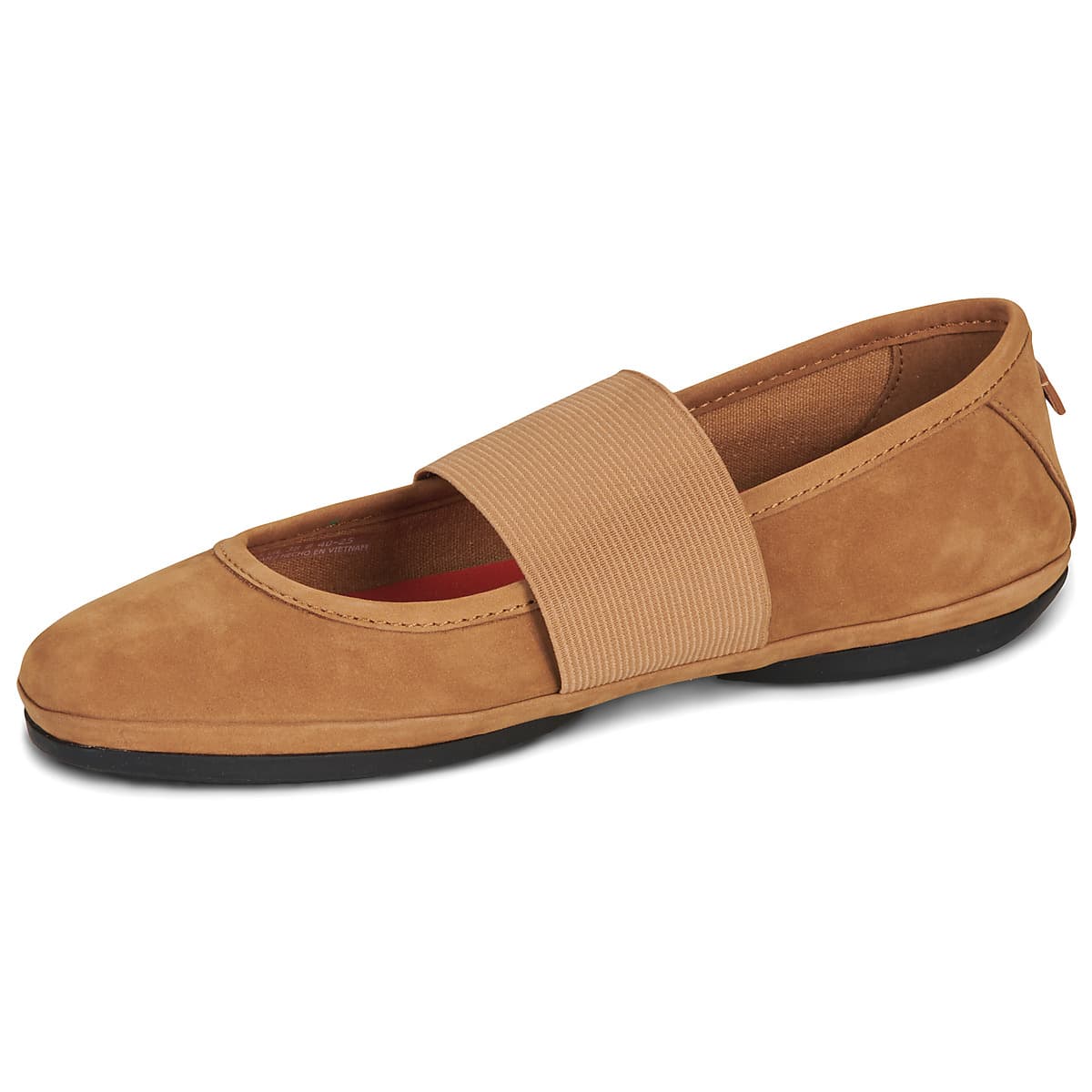 Women's Ballet Flats Camper Brown