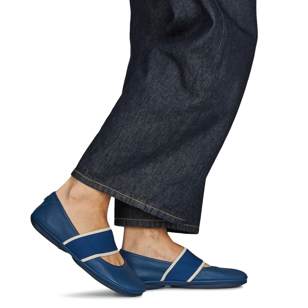 Women's Ballet Flats Camper Blue