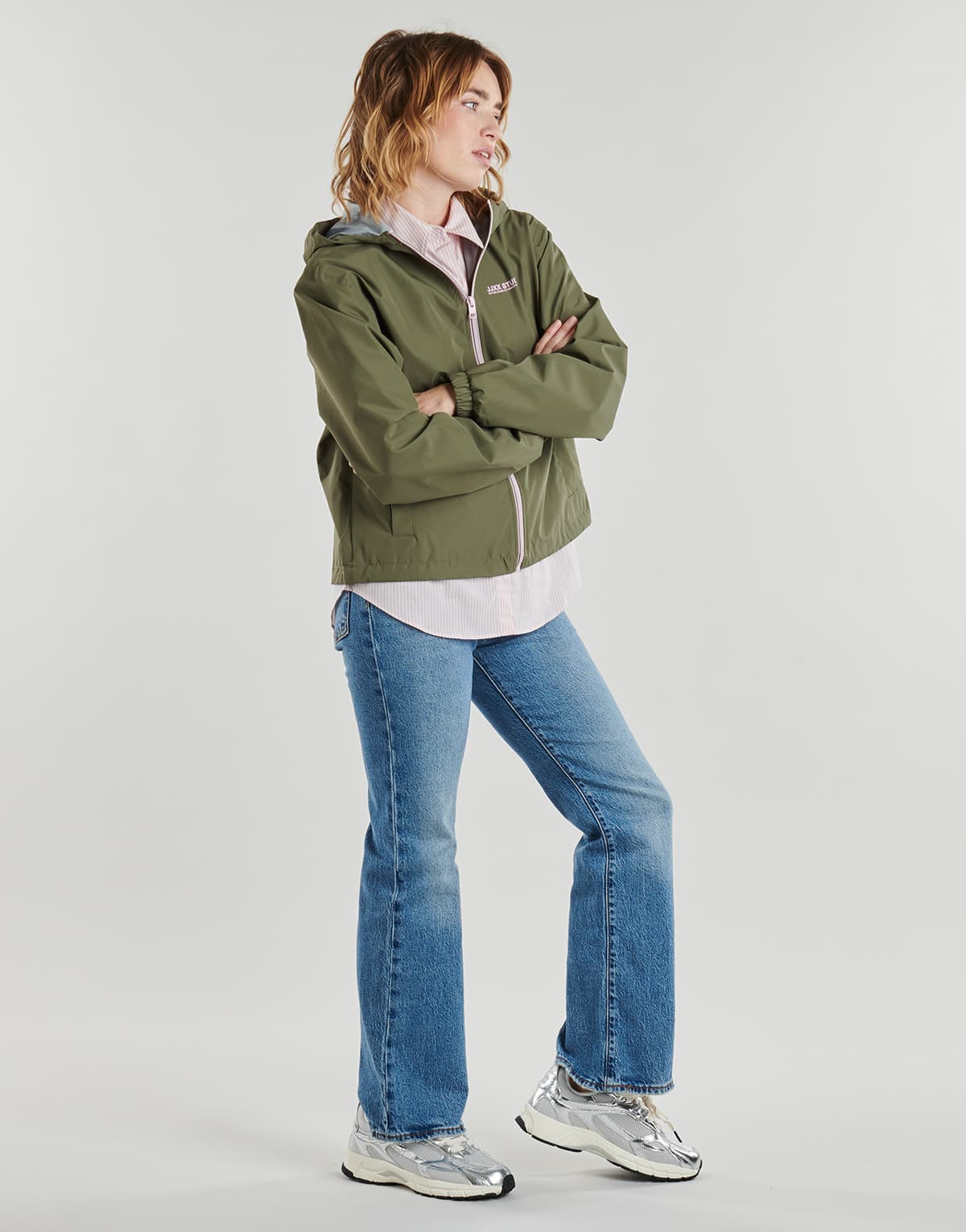 Women's Windbreakers JJXX Khaki