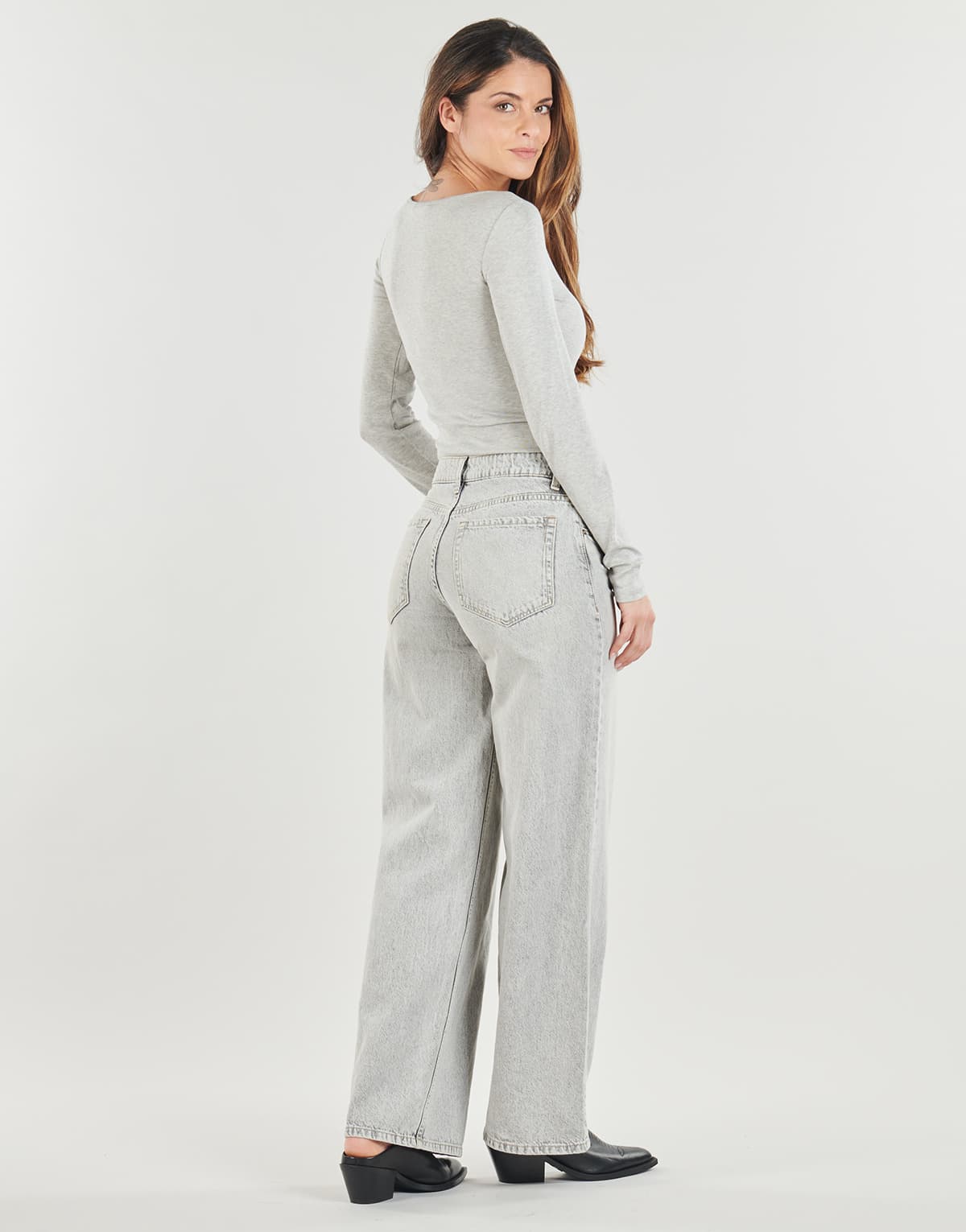 Women's T-Shirts JJXX Gray