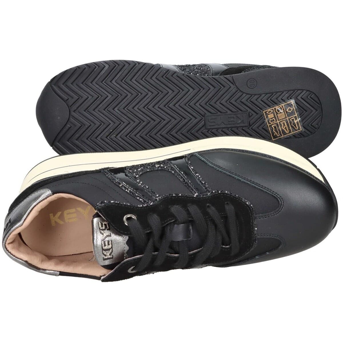 Women's Sneakers Keys Black