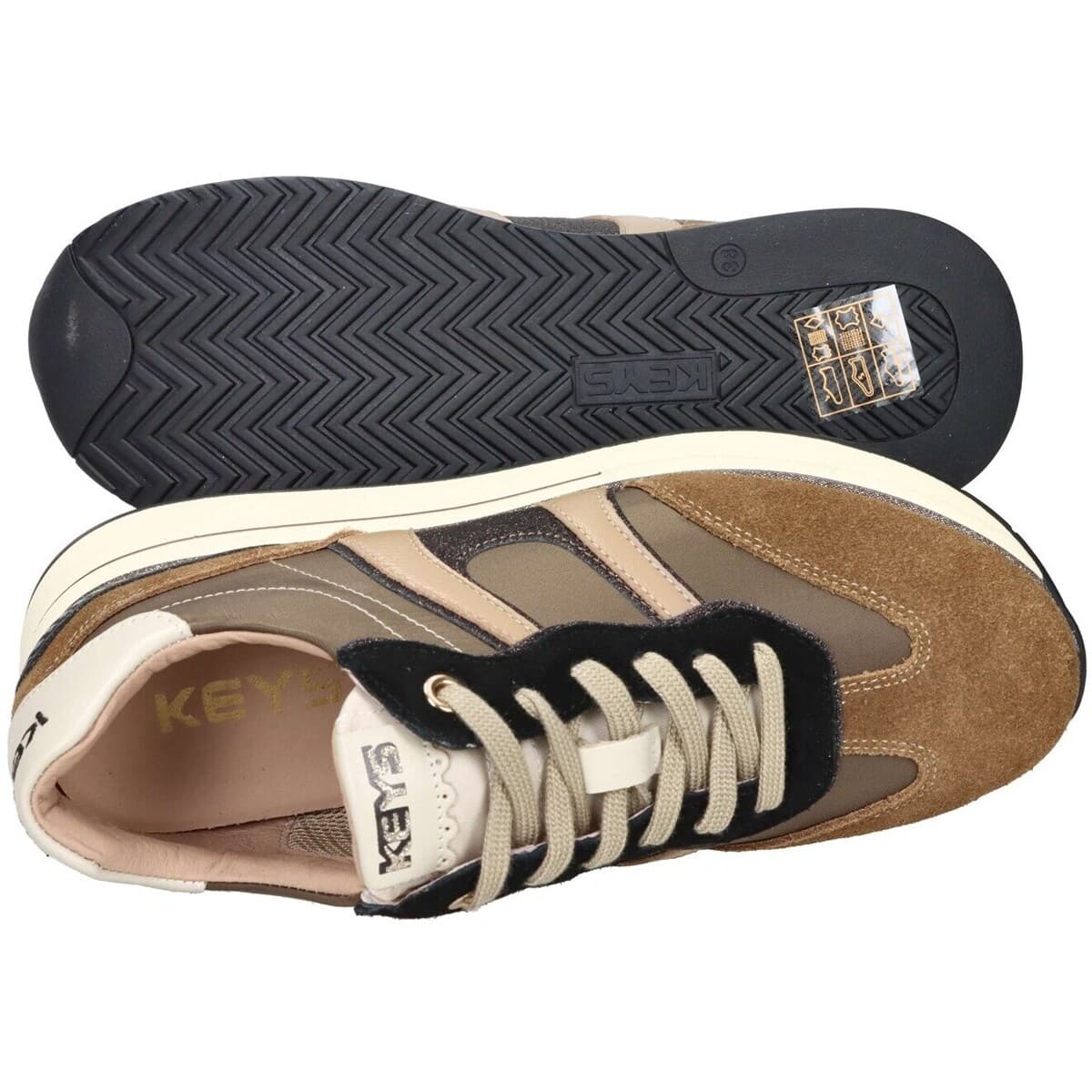 Women's Sneakers Keys Brown